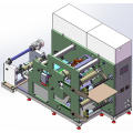 Machine de refente automatique d&#39;électrodes de batterie Li-ion